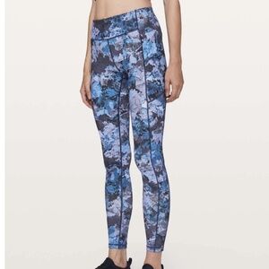 Lululemon Speed Up Tight *Full-On Luxtreme 28" Screen Camo Multi Sz 10